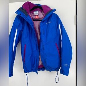 Columbia Ski Jacket with Zip Out Layer